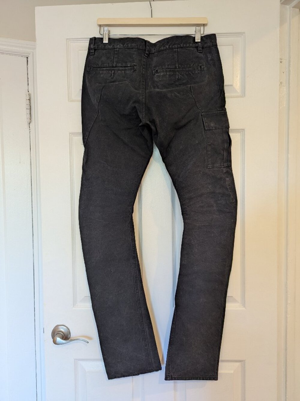 Kazuyuki Kumagai Attachment J-Cut Cargo Denim Jeans JP Size 3 - Picture 2 of 7
